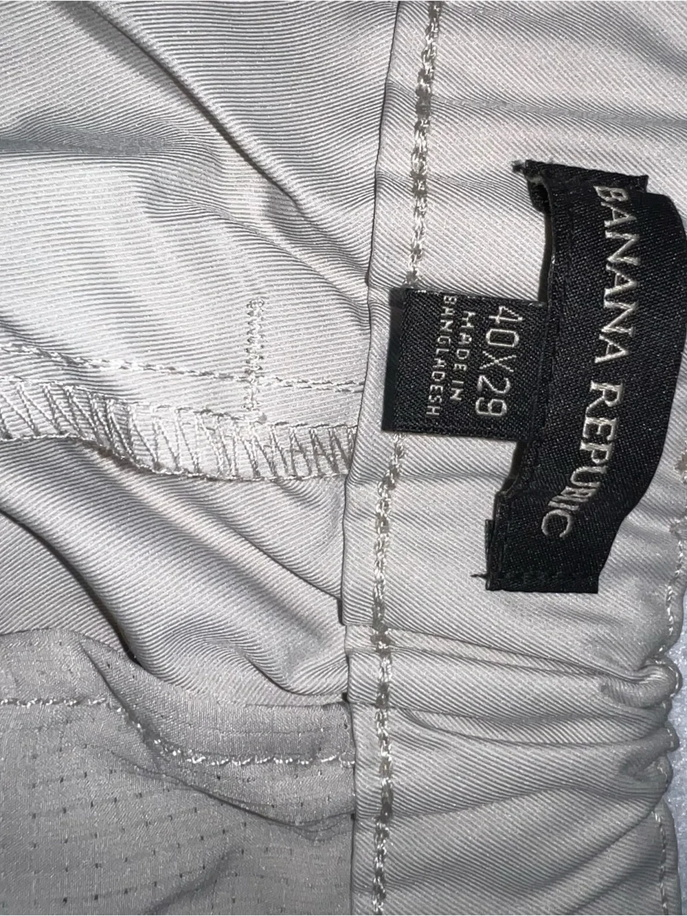 Banana Republic Commuter Flex Pants Men’s 40x29 Tan Stretch Performance pants